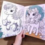 Розмальовка "Pony&Unicorn" 18 малюнків (Jumbi)