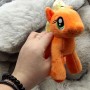 Мʼяка іграшка "My little pony. Епплджек" (15 см) помаранчева (MiC)