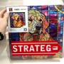 Алмазна мозаїка (не повна викладка) "Квітковий калейдоскоп" 30х30 см (Strateg)