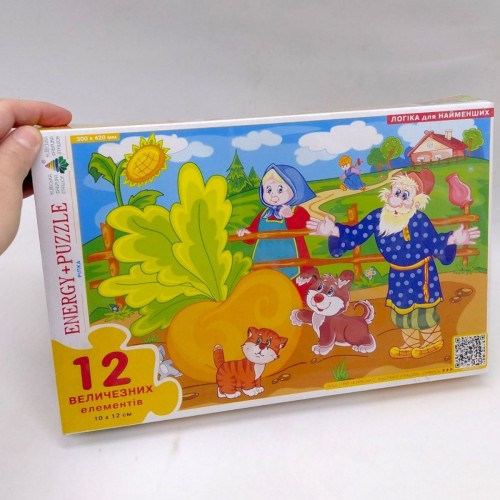 Игра - пазл "Репка" 12 элементов (Київська фабрика іграшок)