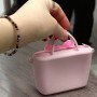 Сумочка силіконова "Качечка" (12,5 см) бузкова (MiC)