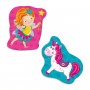 Пазли бейбі, магнітні "Малюк зможе. Фея та єдиноріг" (Vladi Toys)