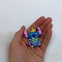 Слайм с шариками и фигуркой "Стич", 5 см (розовый) (MiC)