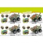 Джип-монстр "Бегемот", світло, звук, на батарейках (коричневий) (SENYUE TOYS)