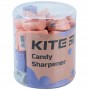 Точилка Candy, асорті кольорів (Kite)