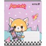 Тетрадь 18 л., кл., софт тач + УФ лак, AR (Kite)