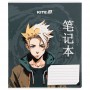 Зошит 18 арк., кл., гібр. лак + УФ лак, Kite Anime (Kite)