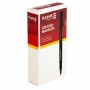Маркер CD/DVD D2703, 1.0 мм черный (Axent)