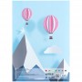 Набір паперу та картону A4 (7+7), папка, Kite (Kite)