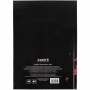 Книга записная твердая обл. А5, 96 л., клет., Red fleur (Axent)