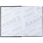 Книга записная твердая обл. А5, 96 л., клет., Maroon fleur (Axent)