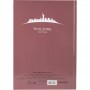 Книга записная А4 Maps New York, 96 л., кл., розово-корич. (Axent)
