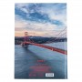 Книга записная А4, 96 л., кл., Connect (Axent)