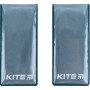 Набір магнітних кліпс світловідбиваючих, темно-сірі (Kite)