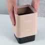 Настільний контейнер для сміття, квадратний, персиковий (Axent)