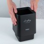 Настільний контейнер для сміття, квадратний, чорний (Axent)