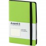 Книга записная Partner Soft, 125*195, 96 л, точ., салатовая (Axent)