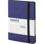 Книга записная Partner Soft, 125*195, 96 л, кл, т. синяя (Axent)