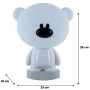 Світильник-нічник LED з акумулятором Bear, білий (Kite)