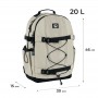 Рюкзак GoPack Education Teens 186 бежевий (GoPack)