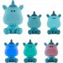 Світильник-нічник LED з акумулятором Unicorn, блакитний (Kite)