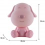 Светильник-ночник LED с аккумулятором Doggy, розовый (Kite)
