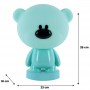 Светильник-ночник LED с аккумулятором Bear, зеленый (Kite)