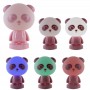 Светильник-ночник LED с аккумулятором Panda, розовый (Kite)