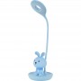 Настільна лампа LED з акумулятором Bunny, блакитний (Kite)