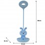 Настільна лампа LED з акумулятором Bunny, блакитний (Kite)