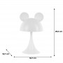 Светильник-ночник LED с аккумулятором Simple Mouse, белый (Kite)
