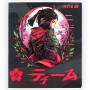 Зошит 48 арк., кл., софт тач + УФ лак, Kite Anime (Kite)