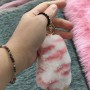 Брелок плюшевый "Лапка", высота 11 см, (сиреневая) (MiC)