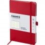 Книга записная Partner, 125*195, 96 л, клет, красн (Axent)