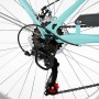 Велосипед городской Corso «Polaris» 26'' PS-63909 + КОРЗИНА стальная рама 16.5'', Shimano 7 скоростей, корзина, багажник (Corso)