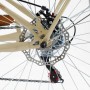 Велосипед городской Corso «Polaris» 26'' PS-72411 + КОРЗИНА стальная рама 16.5'', Shimano 7 скоростей, корзина, багажник (Corso)