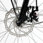 Велосипед міський Corso «Polaris» 26`` PS-80110 + КОШИК ЧОРНИЙ сталева рама 16.5``, Shimano 7 швидкостей, корзина, багажник (Corso)