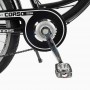 Велосипед міський Corso «Polaris» 26`` PS-80110 + КОШИК ЧОРНИЙ сталева рама 16.5``, Shimano 7 швидкостей, корзина, багажник (Corso)
