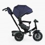 Велосипед 3-х колесный "BestTrike Perfetto" (поворотное сиденье, колеса резиновые надувные, корзина, музыкальная фара, USB, Bluetooth) (BestTrike)