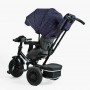 Велосипед 3-х колесный "BestTrike Perfetto" (поворотное сиденье, колеса резиновые надувные, корзина, музыкальная фара, USB, Bluetooth) (BestTrike)