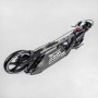 Самокат двухколесный "Best Scooter" (ФАРА, переднее колесо PU 230 мм, заднее колесо 200 мм, 2 амортизатора, дисковый тормоз, зажим руля) (Best Scooter)