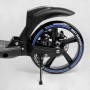 Самокат двухколесный "Best Scooter" (ФАРА, переднее колесо PU 230 мм, заднее колесо 200мм, 2 амортизатора, дисковый тормоз, зажим руля) (Best Scooter)