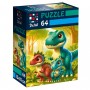Пазли "De.tail. Доісторичні друзі" 64 деталі (Vladi Toys)