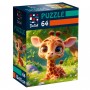 Пазли "De.tail. Малий жираф" 64 деталі (Vladi Toys)