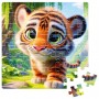 Пазли "De.tail. Миле тигреня" 64 деталі (Vladi Toys)
