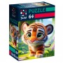 Пазли "De.tail. Миле тигреня" 64 деталі (Vladi Toys)