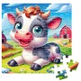Пазли "De.tail. Весела корівка" 64 деталі (Vladi Toys)