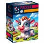 Пазли "De.tail. Весела корівка" 64 деталі (Vladi Toys)