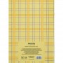 Тетрадь для записей А4 48 л., клет., желтая (Axent)