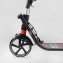 Самокат двухколесный "Best Scooter" (ФАРА, колеса PU 200мм, 2 амортизатора, зажим руля, ручной тормоз, в коробке) (Best Scooter)